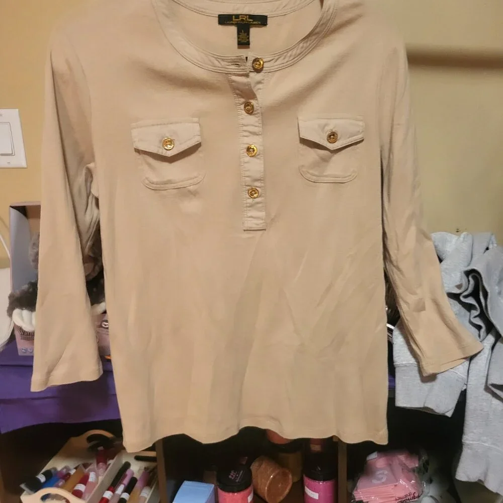 Nwot Rare lauren ralf lauren top - Picture 4 of 8